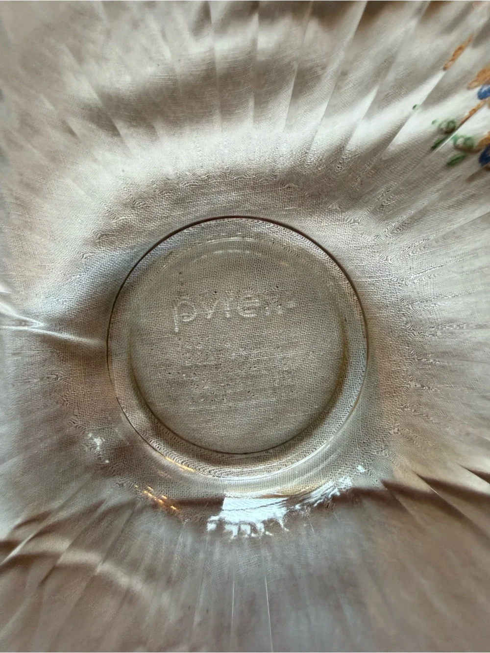 Pyrex 463 Clear Glass Custard Cups 6 oz Set of 2 USA